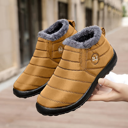 Damen Winterstiefel Wasserdicht mit Plattform